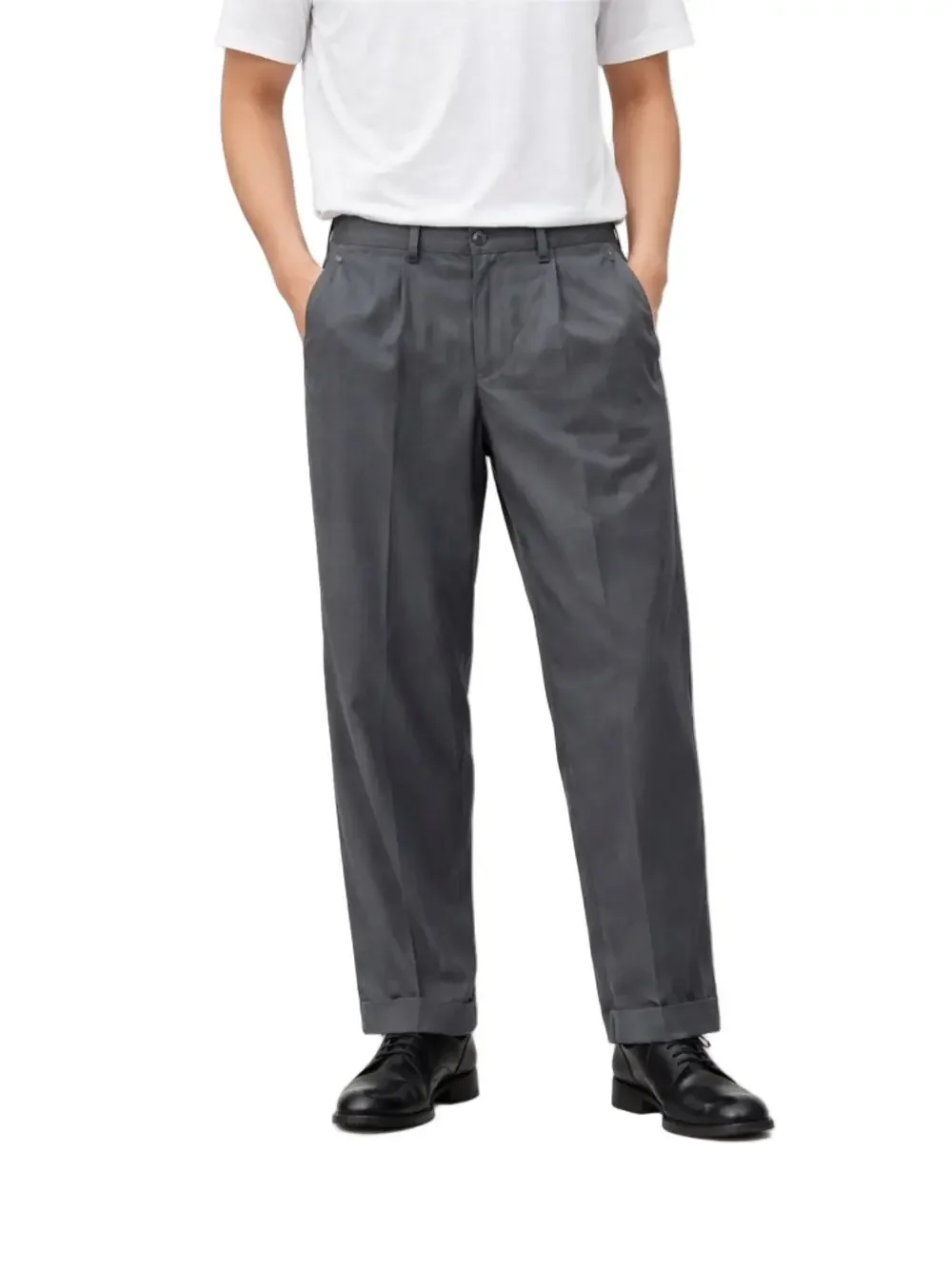 Haggar Men's Gray Dress Pants